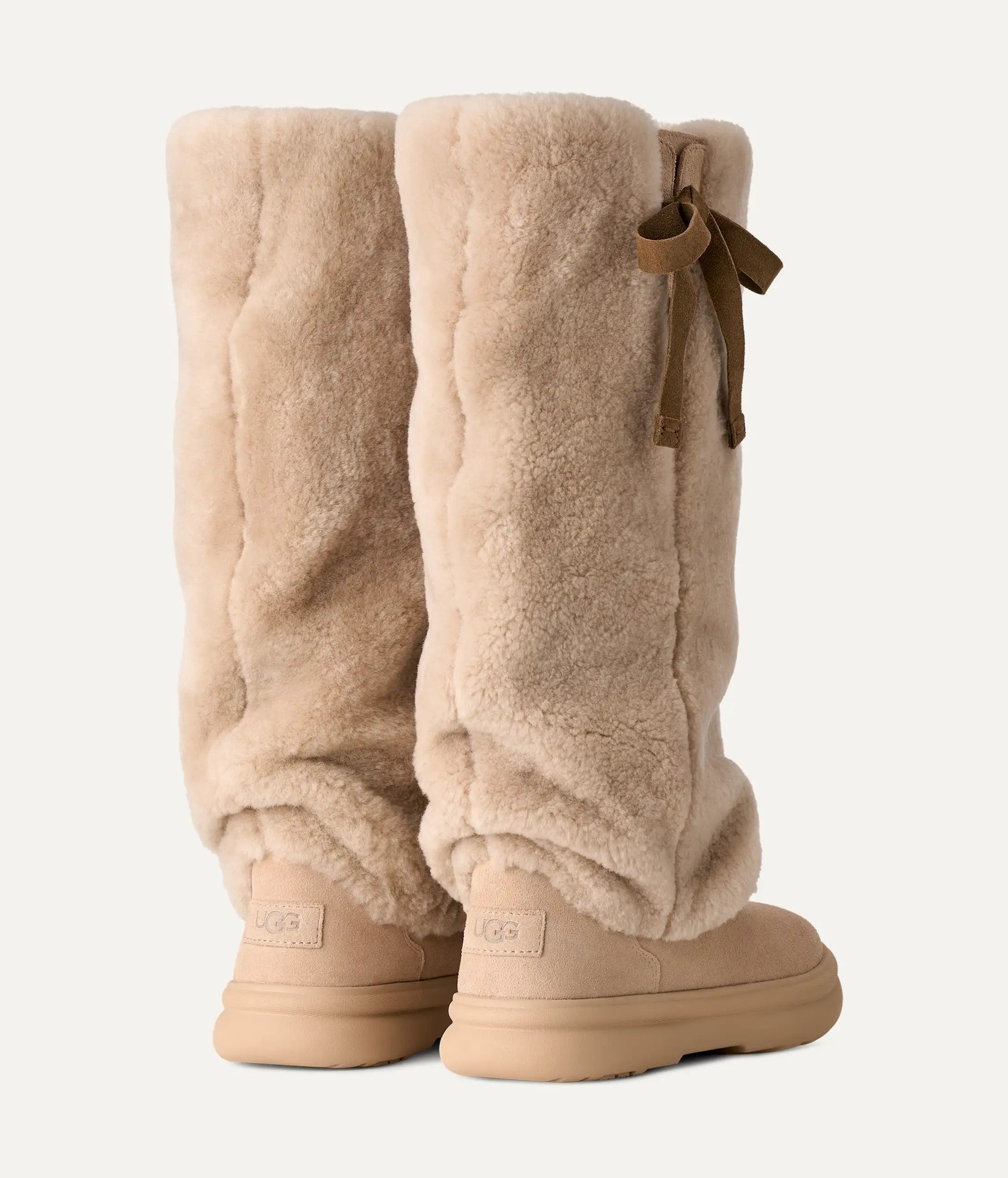 UGG 1183792 Après City Tall Stivale Donna Moonlight Camoscio