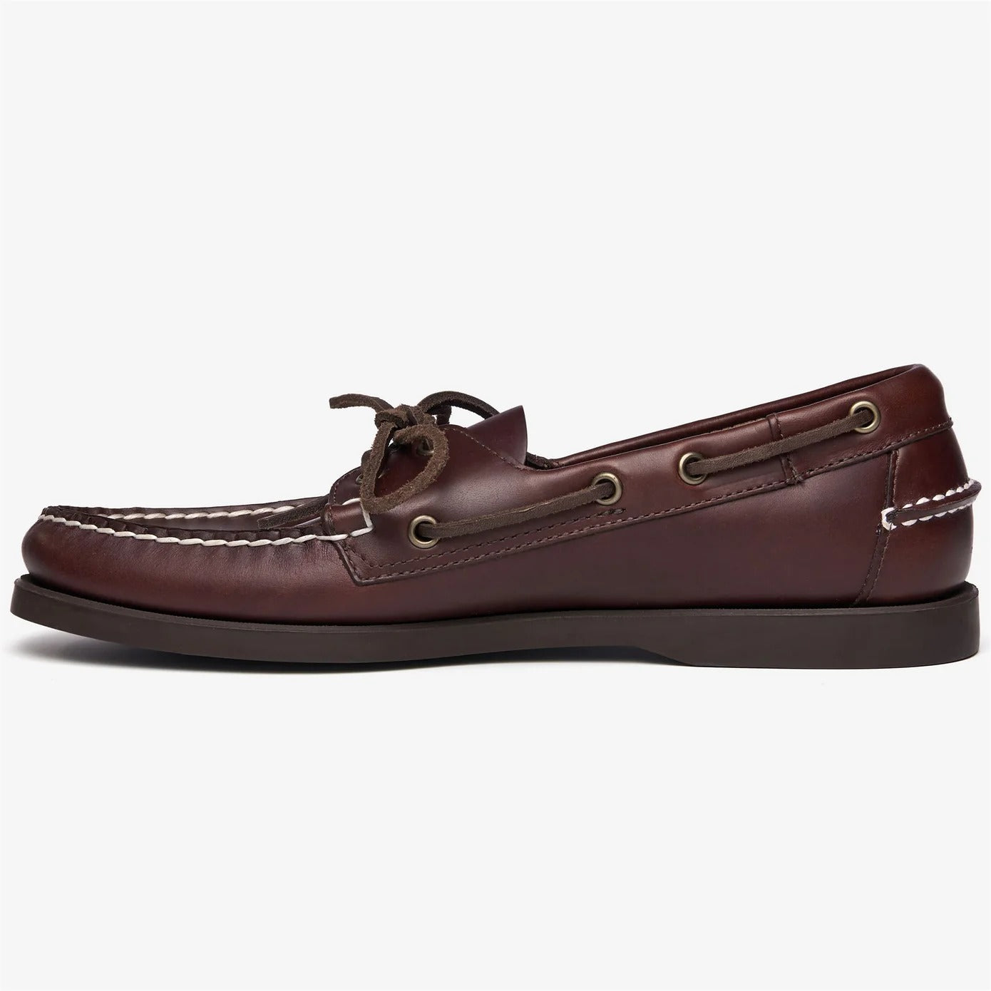 Sebago Portland Waxed 70000G mocassino uomo marrone pelle cerata