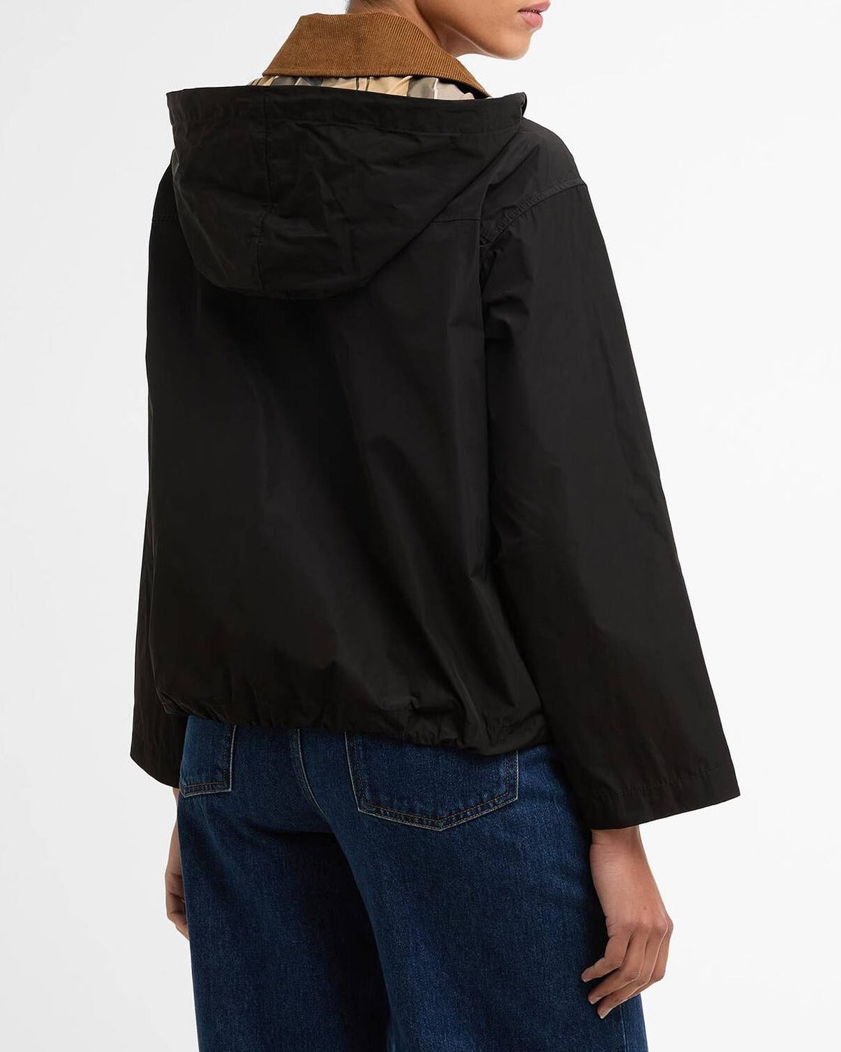 Barbour Weaver LSP0307 giacca donna nero antipioggia