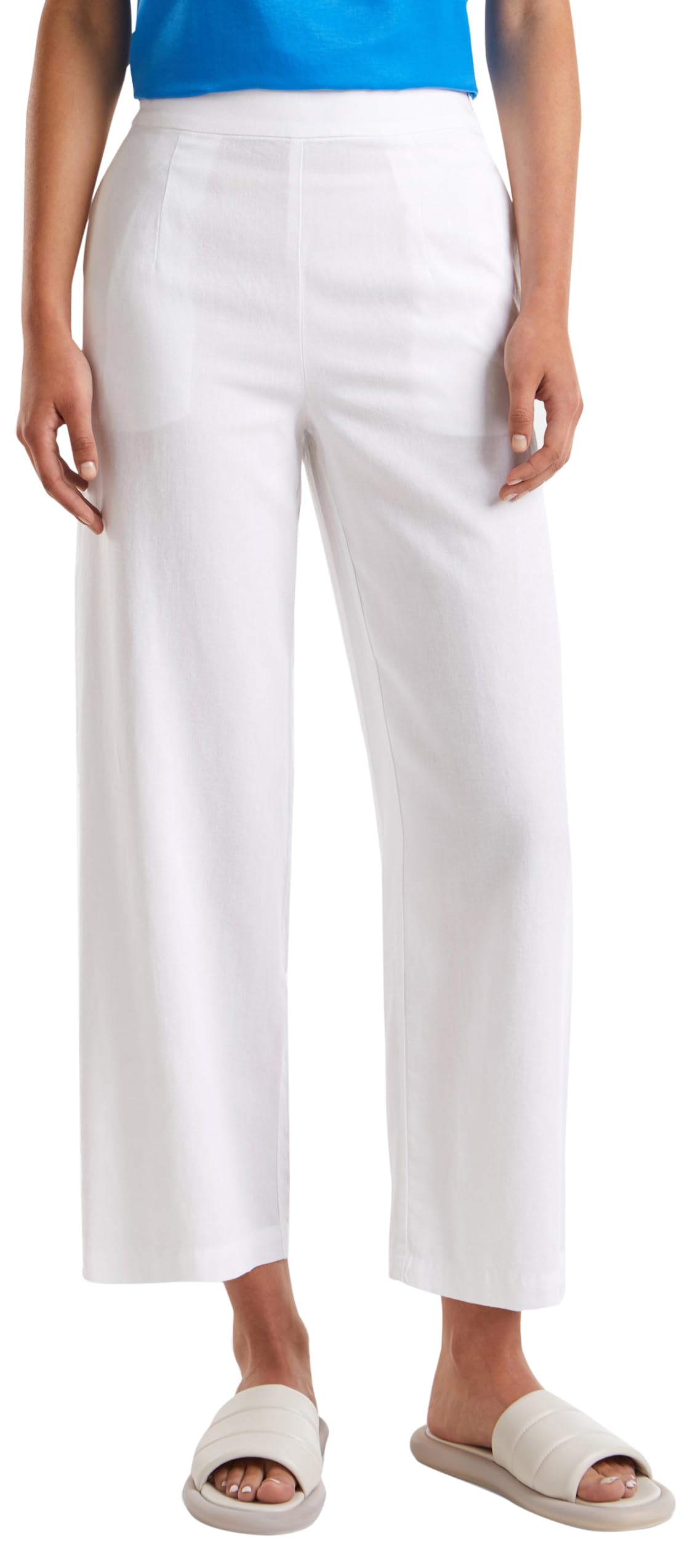 Benetton Pantalone morbido pantaloni con pences