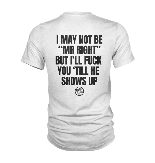 Pure Trash Mr Right T-shirt uomo oliva cotone