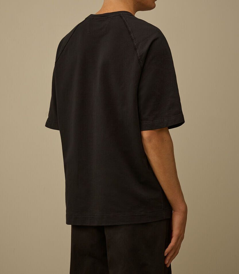 C.P. Company 20CMSS034A Felpa Uomo Black Cotone