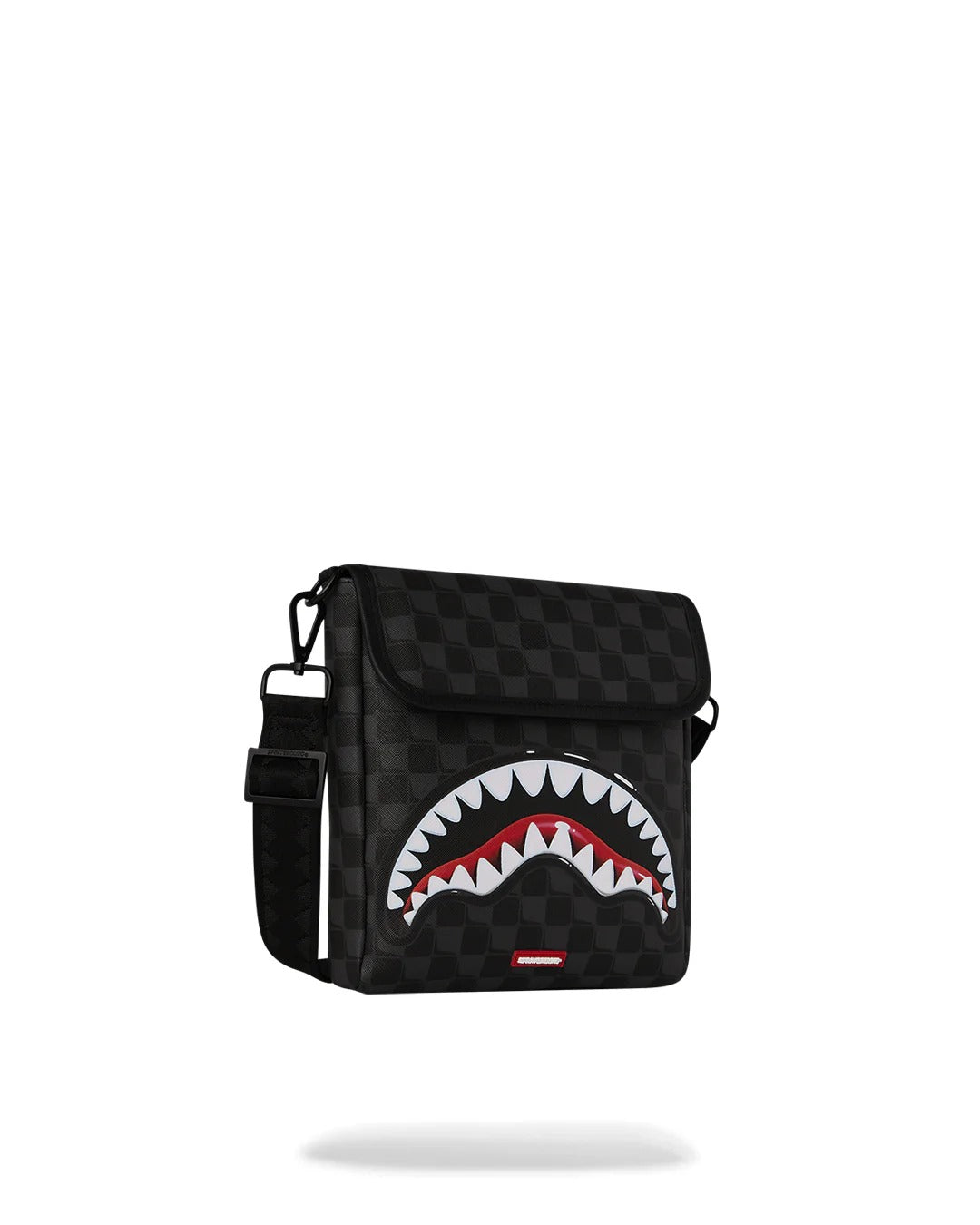 Sprayground 910B8946NSZ borsa tracolla nero Sharks in Paris