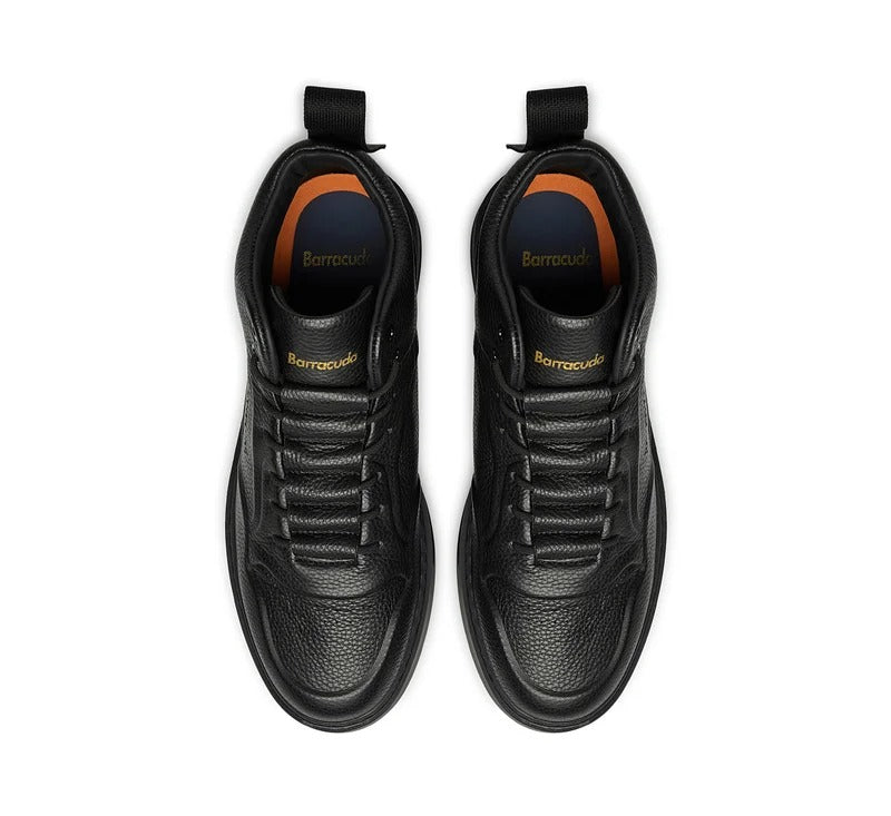 Barracuda Phoenix Mid BU3652 sneaker uomo nera pelle