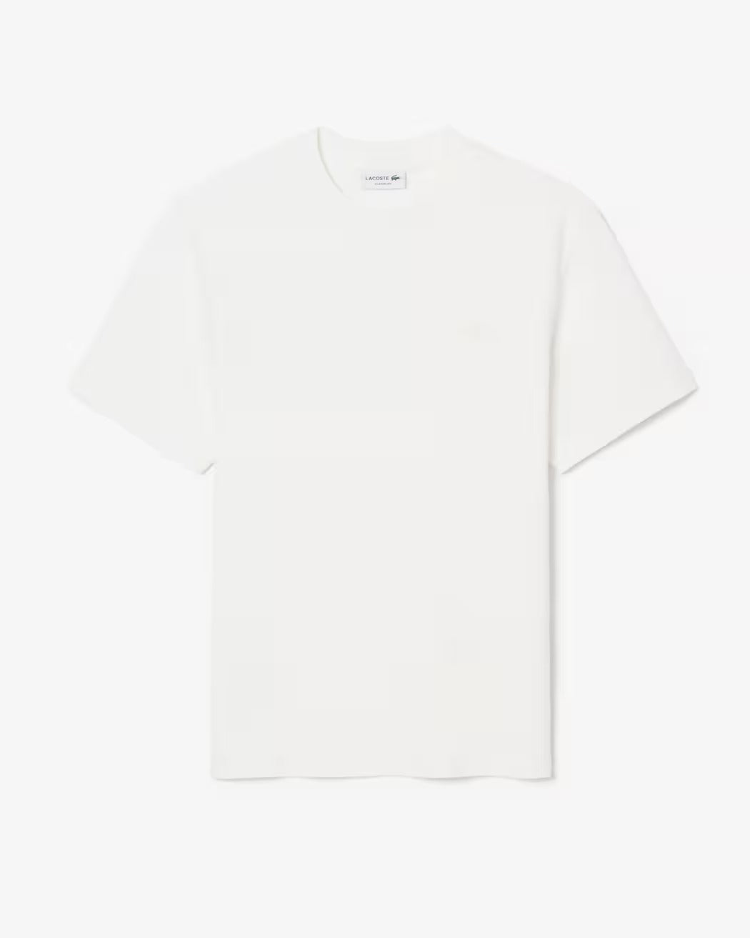 Lacoste TH1979 T-Shirt Uomo Bianco Cotone Jersey
