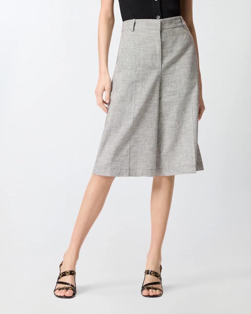 Pinko Angera 106920 A3AS bermuda nero bianco donna