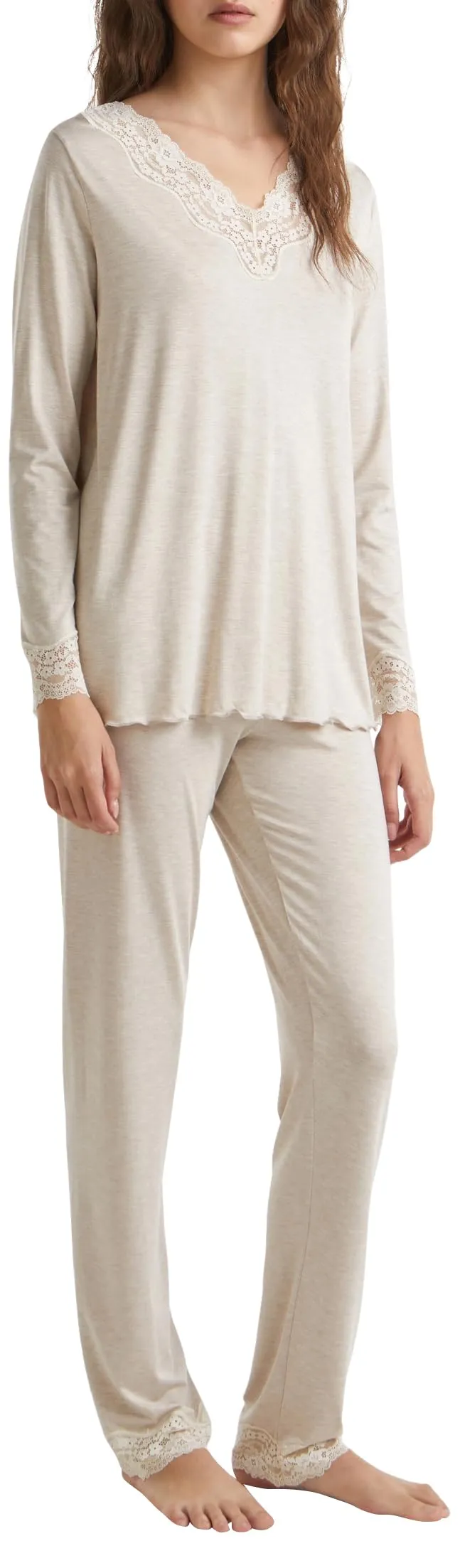 Benetton Pantaloni e Jeans Pantalone Donna Casual