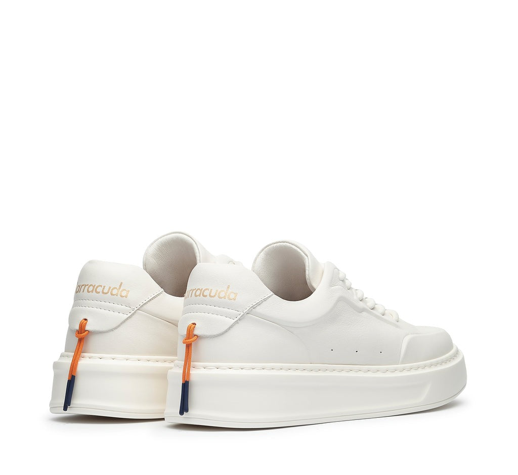 Barracuda Phoenix BU3510A00630 sneaker bianco nappa uomo
