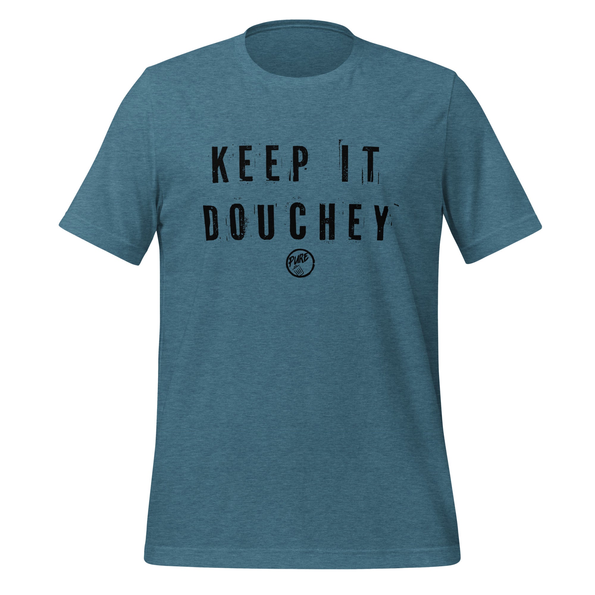 Pure Trash Kepp It Douchey maglietta unisex berry cotone