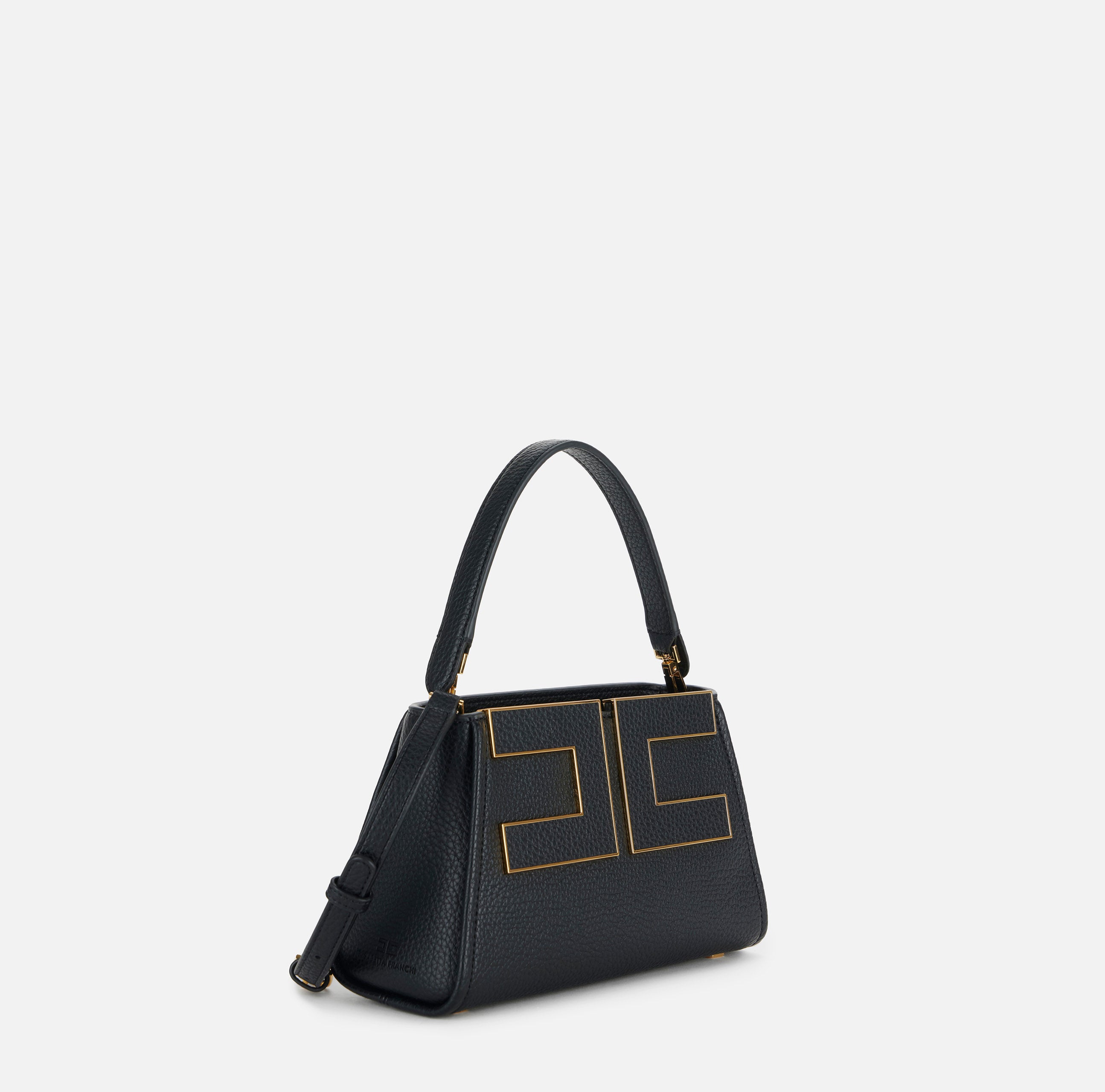 Elisabetta Franchi BS07A66E2 borsa donna nero ecopelle