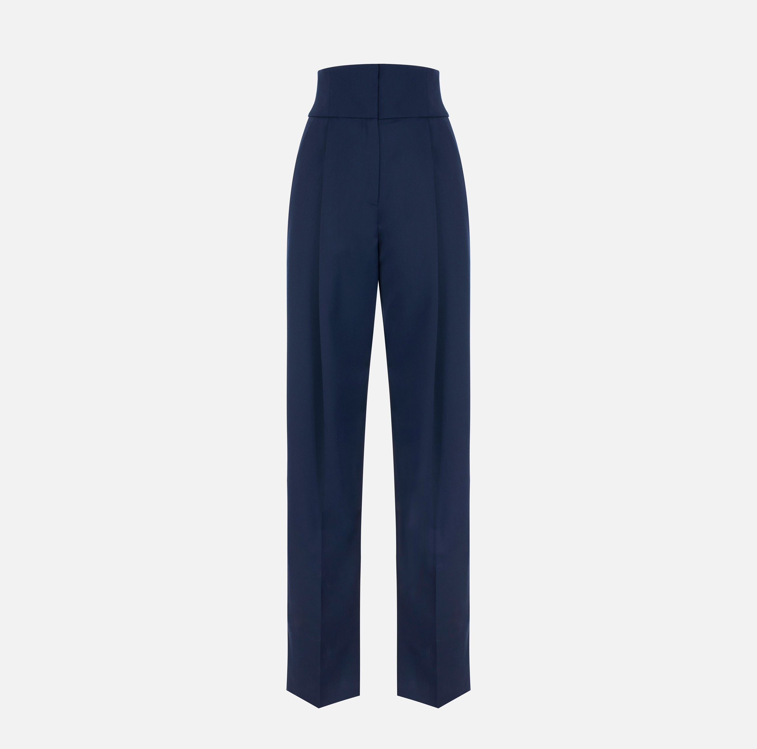 Elisabetta Franchi PA17966E2 pantaloni navy donna