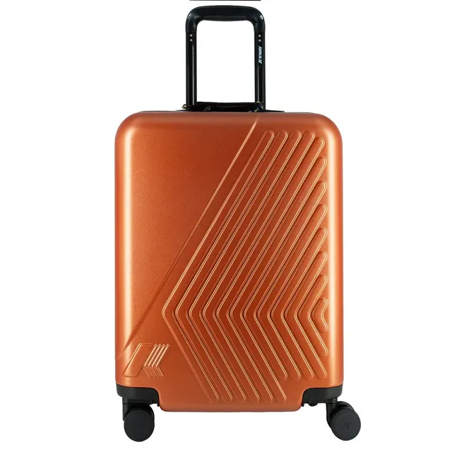 K-Way Eudoxieur K41351W trolley medio arancione policarbonato
