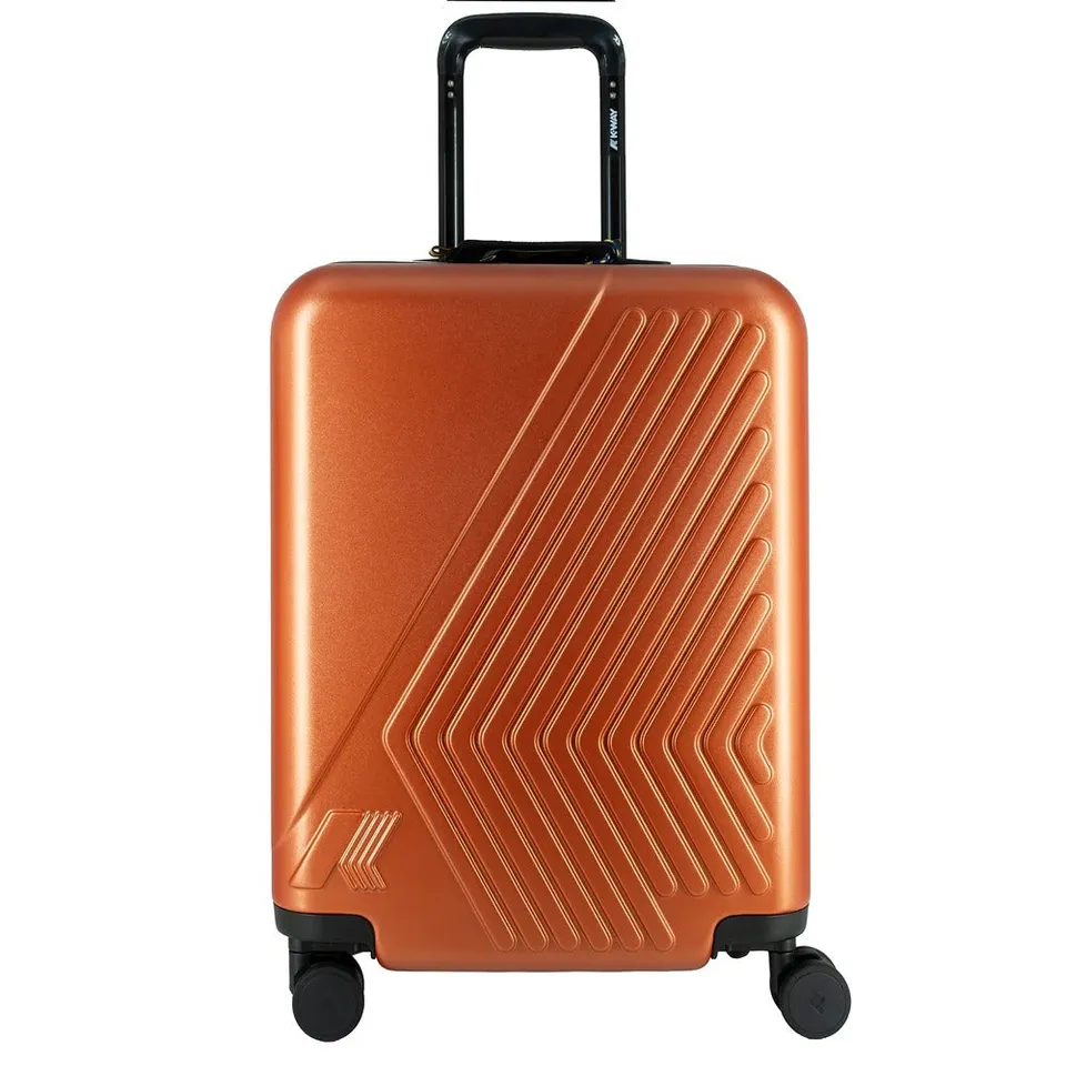 K-Way Eudoxieur K41351W trolley medio arancione policarbonato
