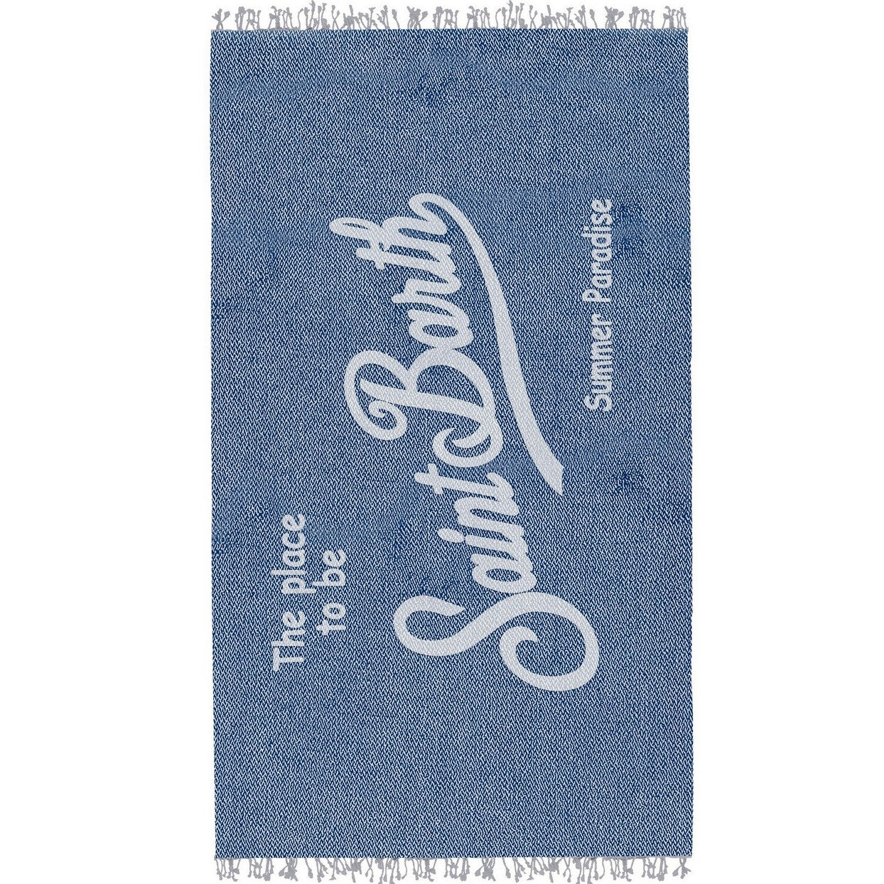 MC2 Saint Barth Foutas J N 07799L telo mare Navy 100x200