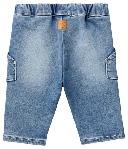 Benetton Pantaloni e Jeans Bimbo 74 Denim Termico