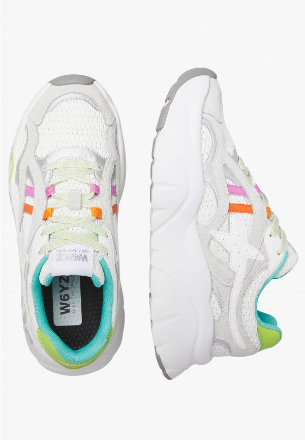 W6YZ Ida-W 2019831 sneaker donna bianco multicolor