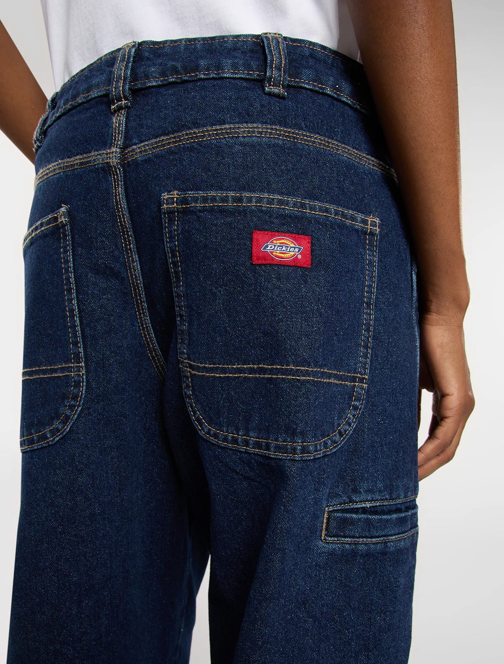 Dickies Tapered Work 957 jeans donna dark indigo