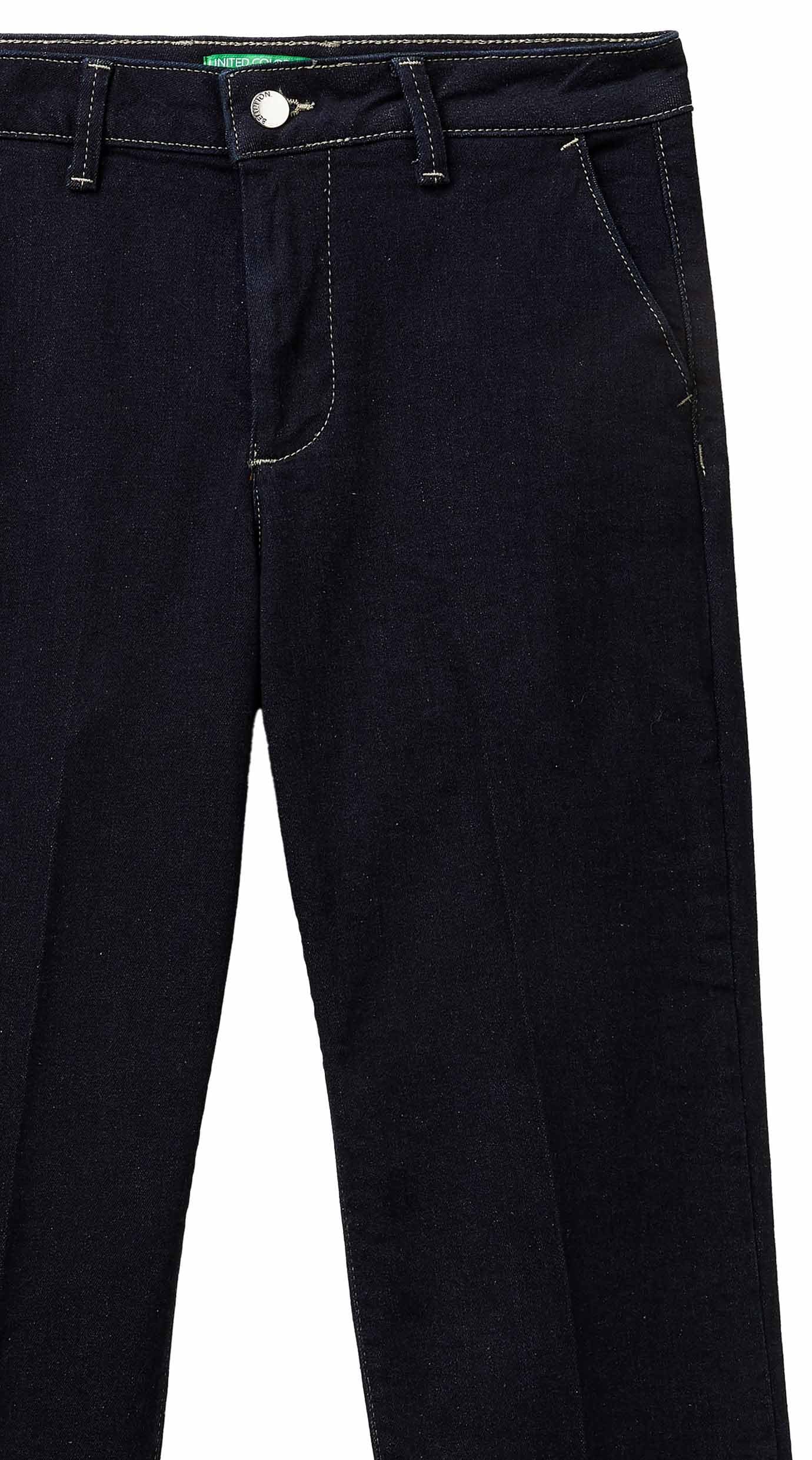 Benetton Pantaloni e Jeans 4LCBDF0B8 Chino Donna 36 Slim