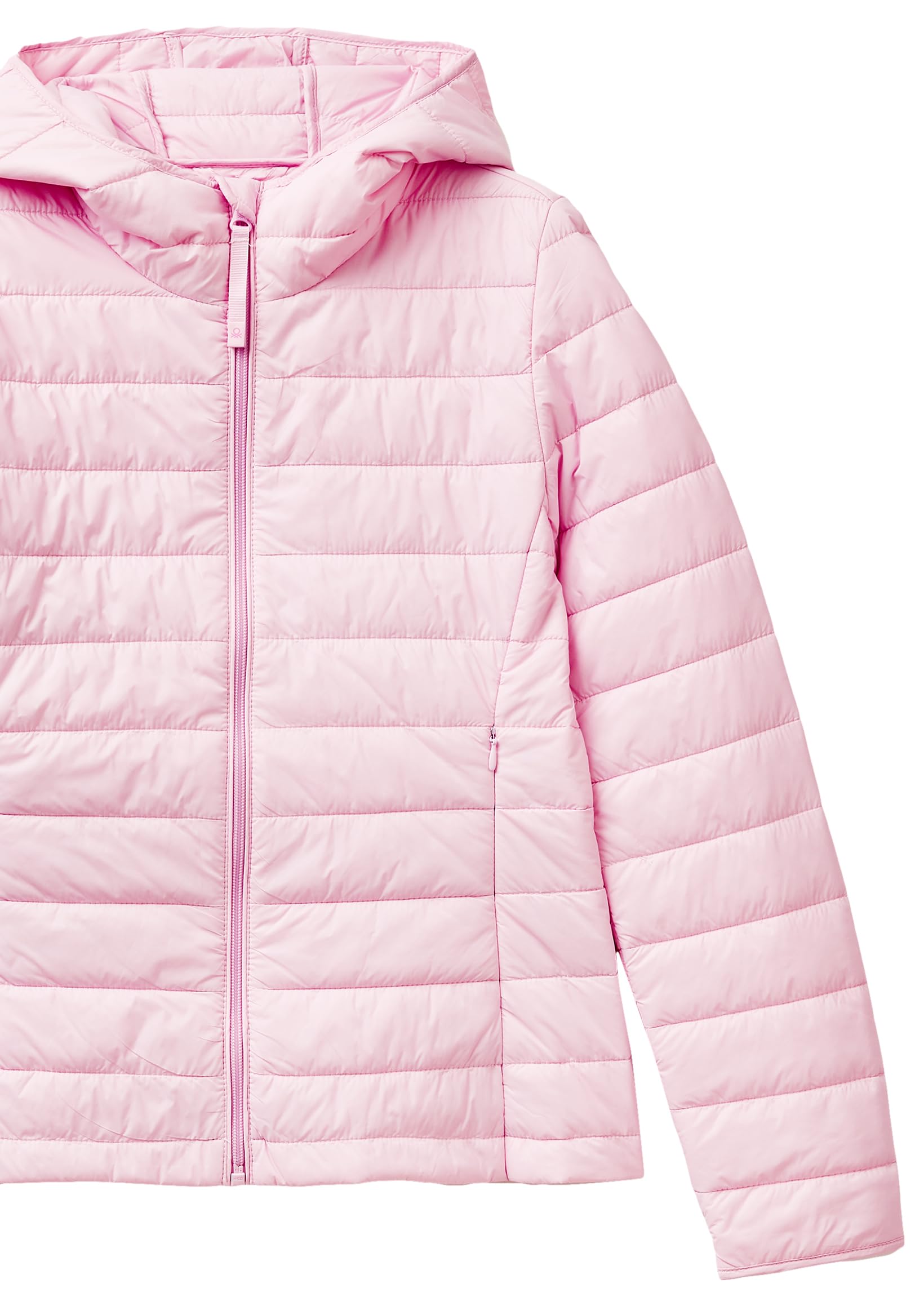Benetton 2twddn07o Giubbotto Donna Rosa Nylon