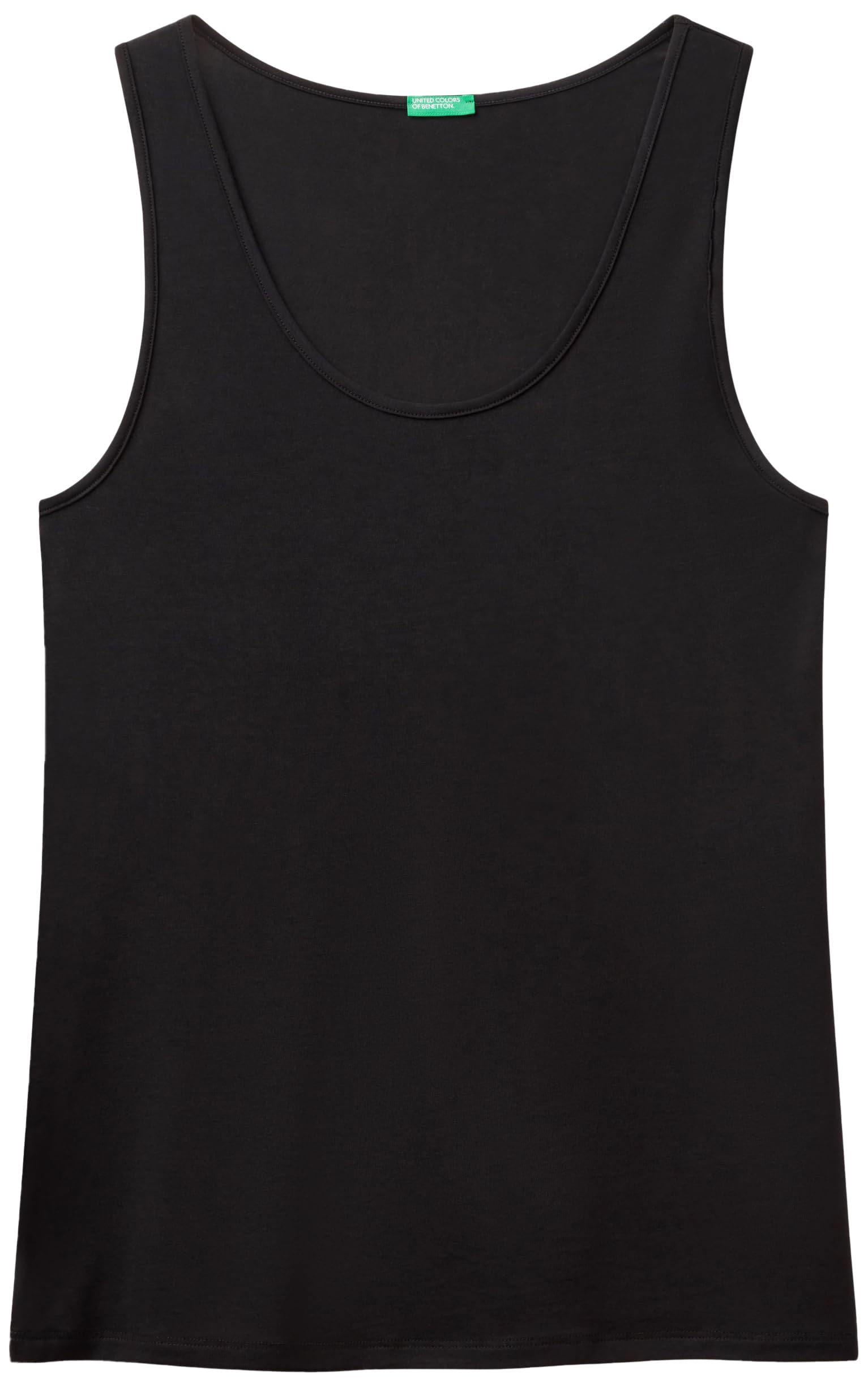United Colors of Benetton Canotta Donna Modal Spalla Larga Logo