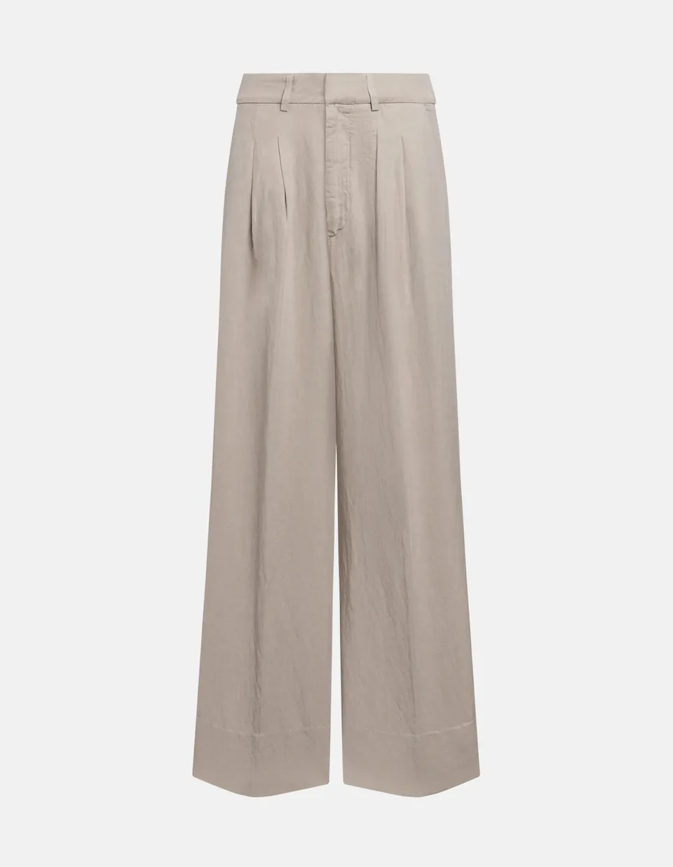 Dondup Eloise DP843 Pantalone Donna Lievito Wide Leg