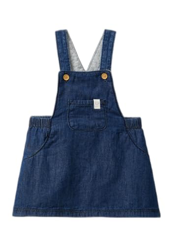 Benetton Gonna Salopette 4dhjat013 Bimba 56 Denim