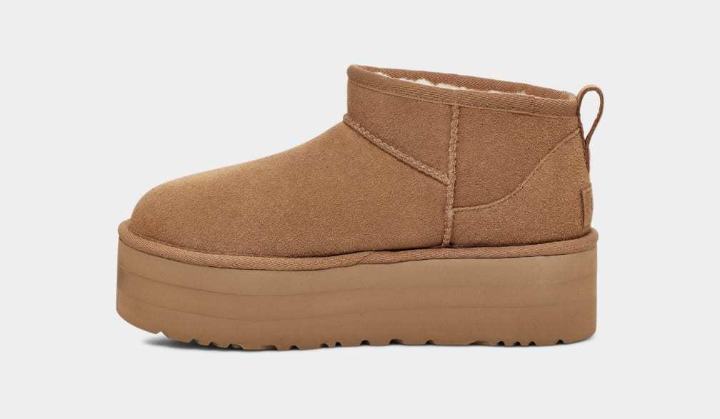 UGG Classic Ultra Mini Platform 1135092 Scarponcino Chestnut