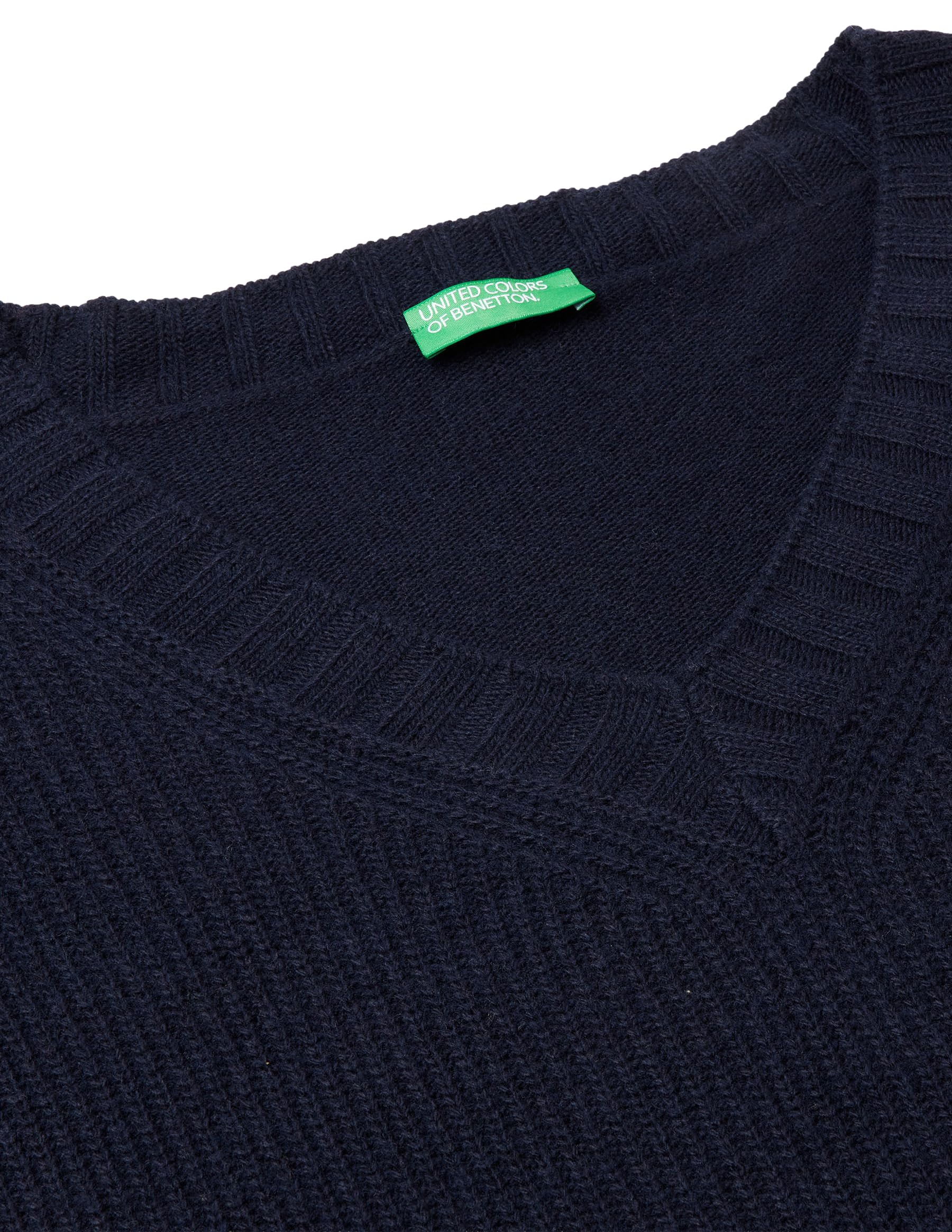 Benetton Maglieria 126wd402z Maglia Scollo V Boxy Taglia M