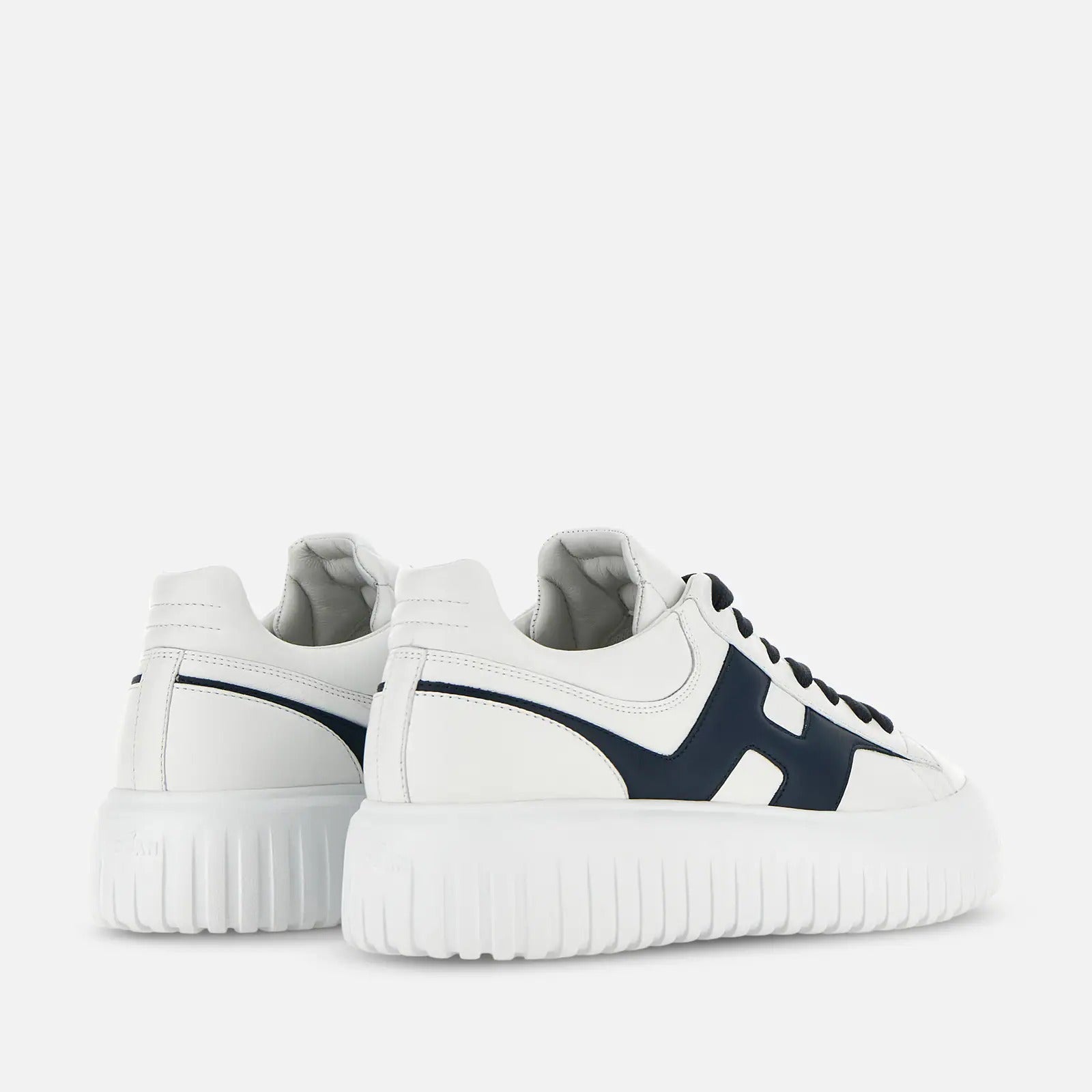 Hogan H-Stripes HXM6450 Sneakers Uomo Bianco Blu 42