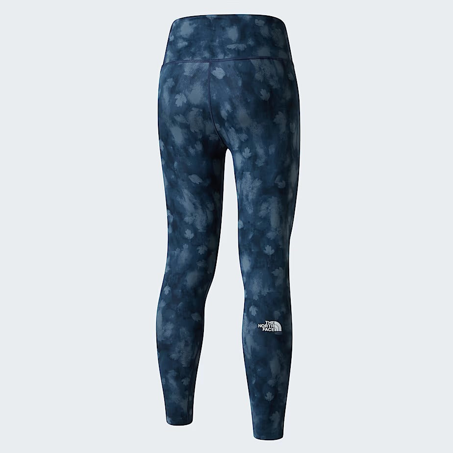 The North Face Flex Graphic NF0A8BQS Leggings Donna Blu Navy Print