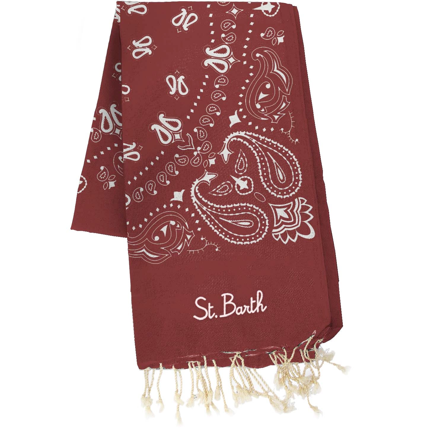 MC2 Saint Barth Foutas J N Telo Mare Bordeaux 100x200