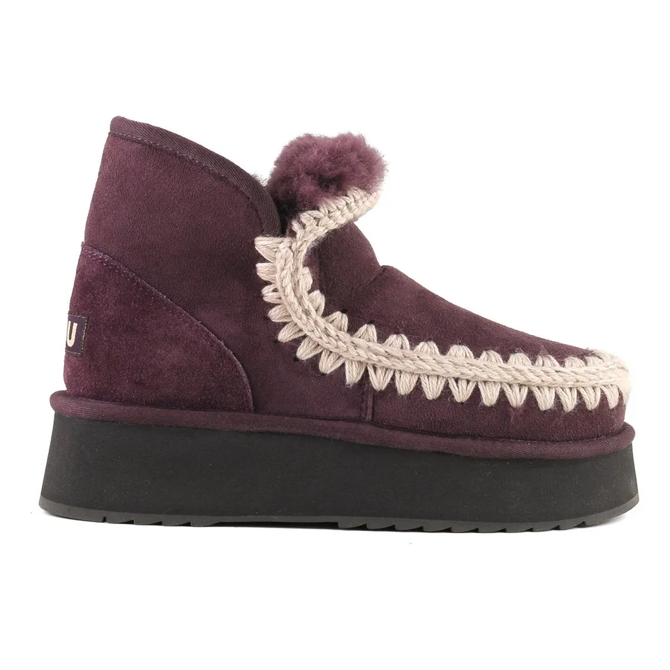 Mou Mini Eskimo FW681000A stivaletto donna cabernet camoscio