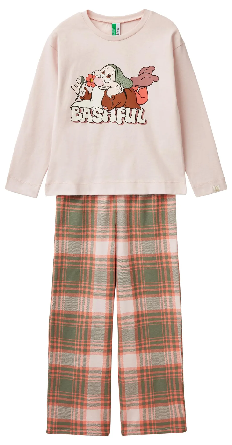 Benetton 34nb0p07l pigiama bambina taglia 90 cotone Disney