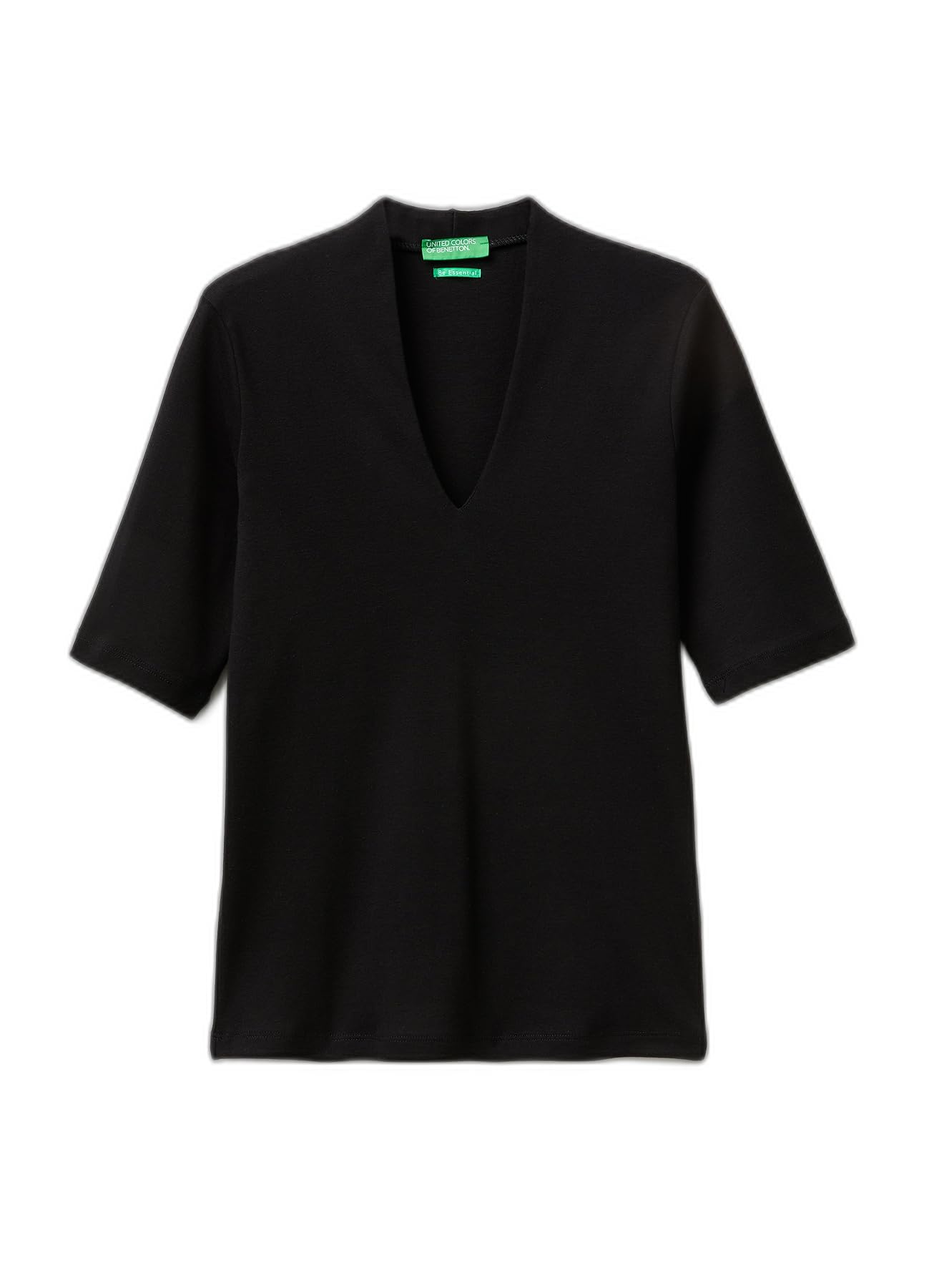 Benetton T-shirt e Polo 3ga8d400u T-Shirt Donna Marrone XXS slim fit