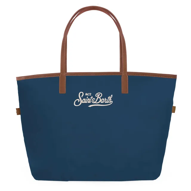 MC2 Saint Barth City Bag shopper nylon navy