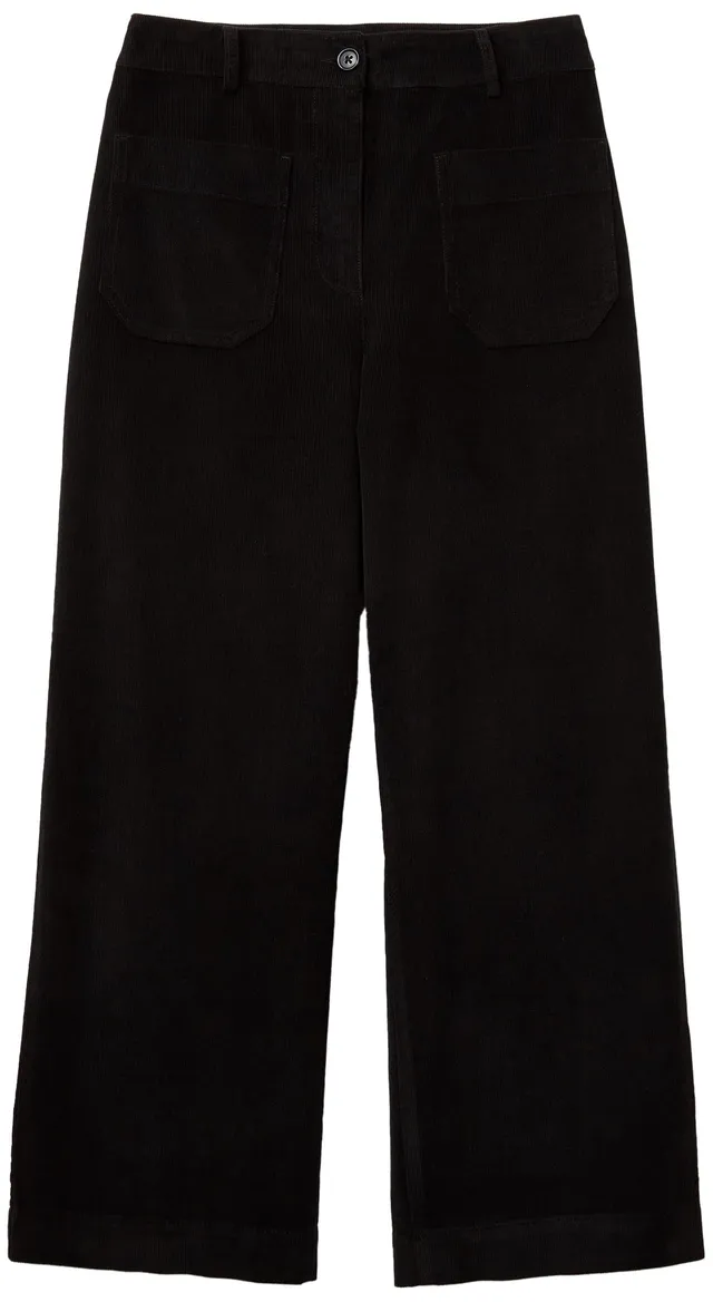 Benetton 494bde02i Pantaloni Donna 40 velluto millerighe