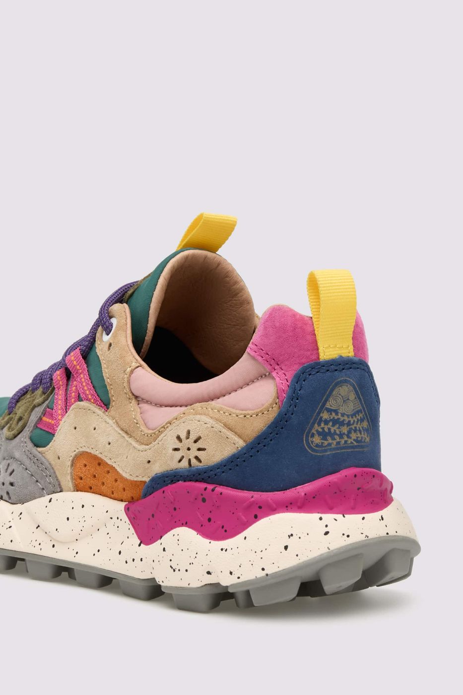 Flower Mountain Yamano 3 2017817 Sneakers Petrolio Fucsia