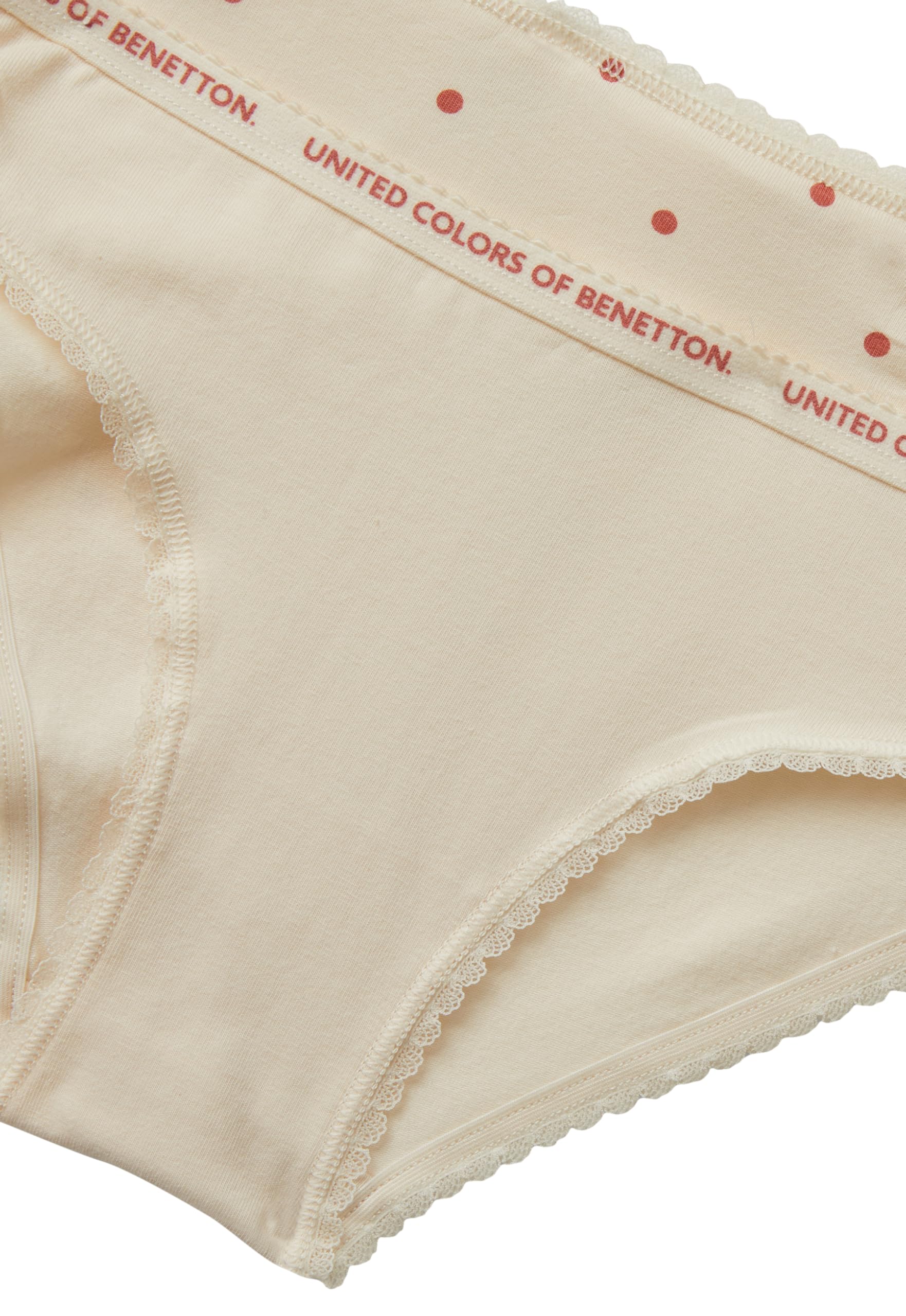 Benetton Slip Bambina 18 Mesi Bi-Pack Cotone Allover
