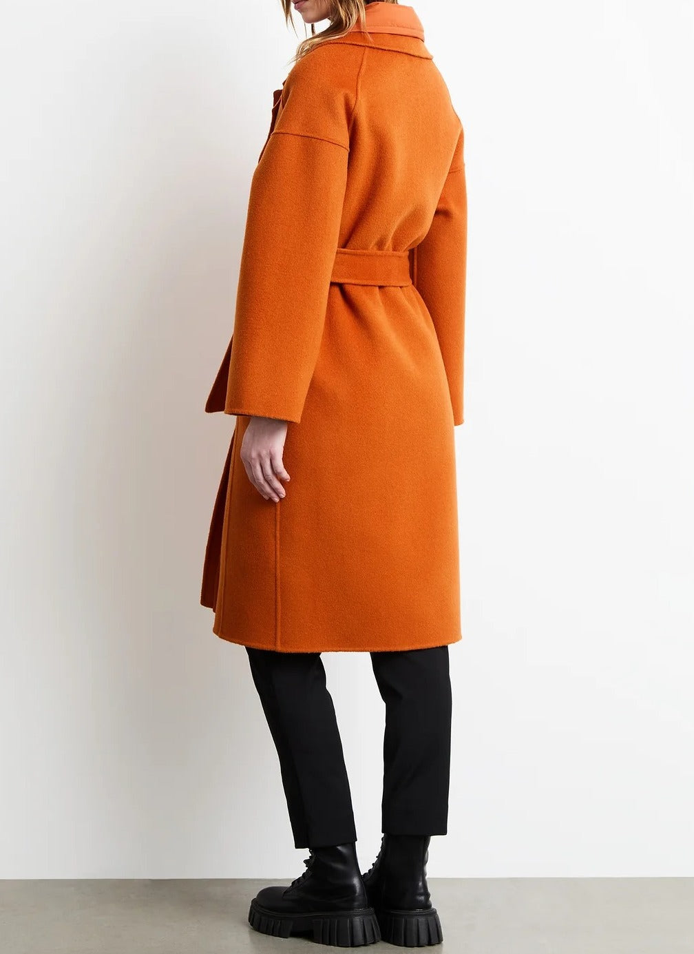 RRD Big Duck Over W26591 cappotto donna Orange piuma