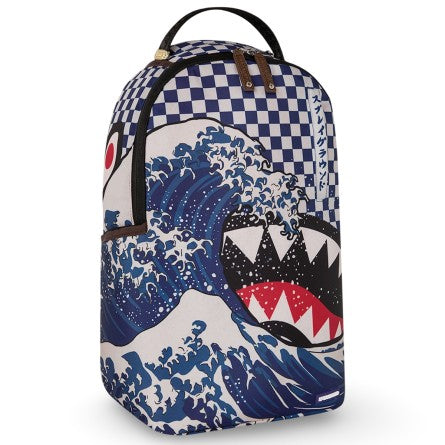 Sprayground 910B8810NSZ zaino blu bianco PVC laptop