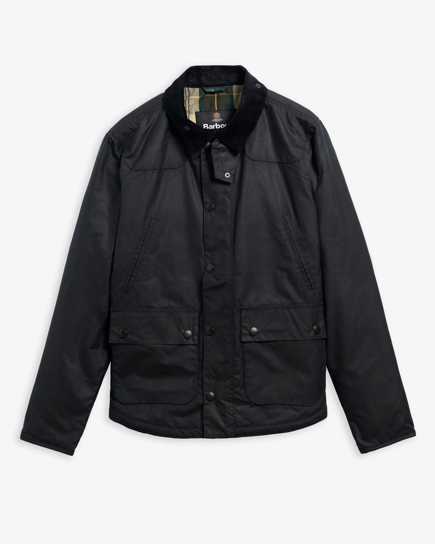 Barbour Reelin Wax MWX1106 giacca uomo navy cerata