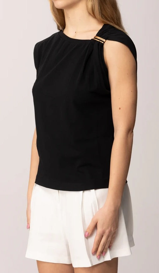 Pinko Melody 106478 A35D Top Donna Nero