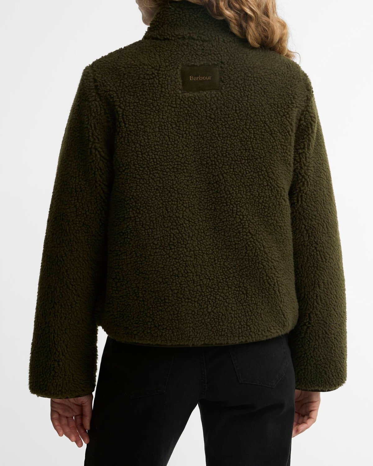 Barbour Eleonora Giacca Donna Olive Pile Teddy