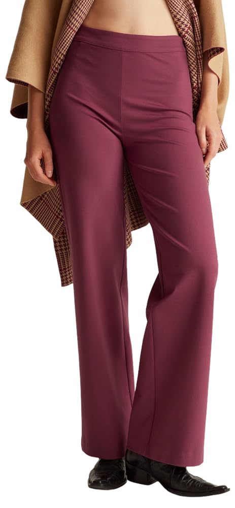 Benetton Pantaloni e Jeans Pantaloni Donna Neri Interlock