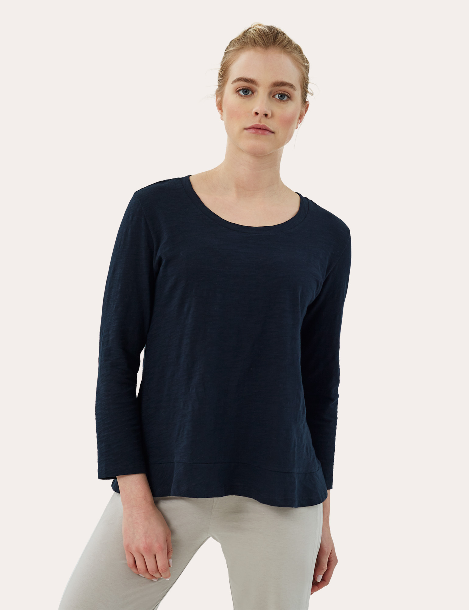 Stefan Brandt Langarm-Shirts FRANKA LA 50 maglietta cotone