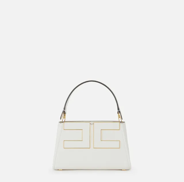 Elisabetta Franchi BS07A66E2 Borsa Ecopelle Burro 23 cm