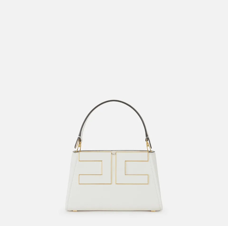 Elisabetta Franchi BS07A66E2 Borsa Ecopelle Burro 23 cm