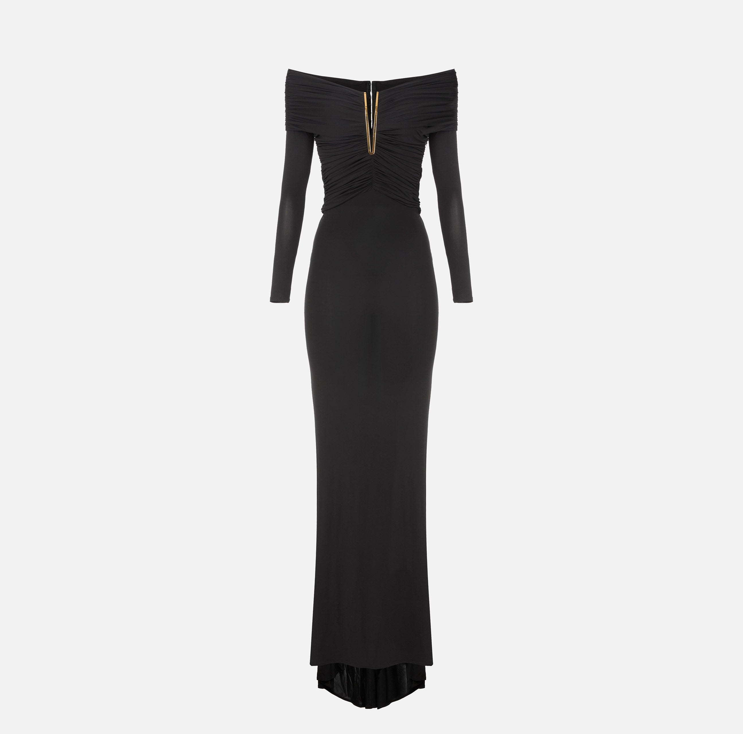 Elisabetta Franchi Red Carpet ABR2667E2 Abito Nero