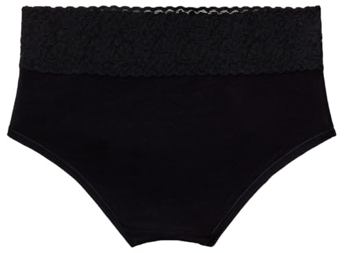 Benetton Slip Culotte Donna Pizzo Vita Alta