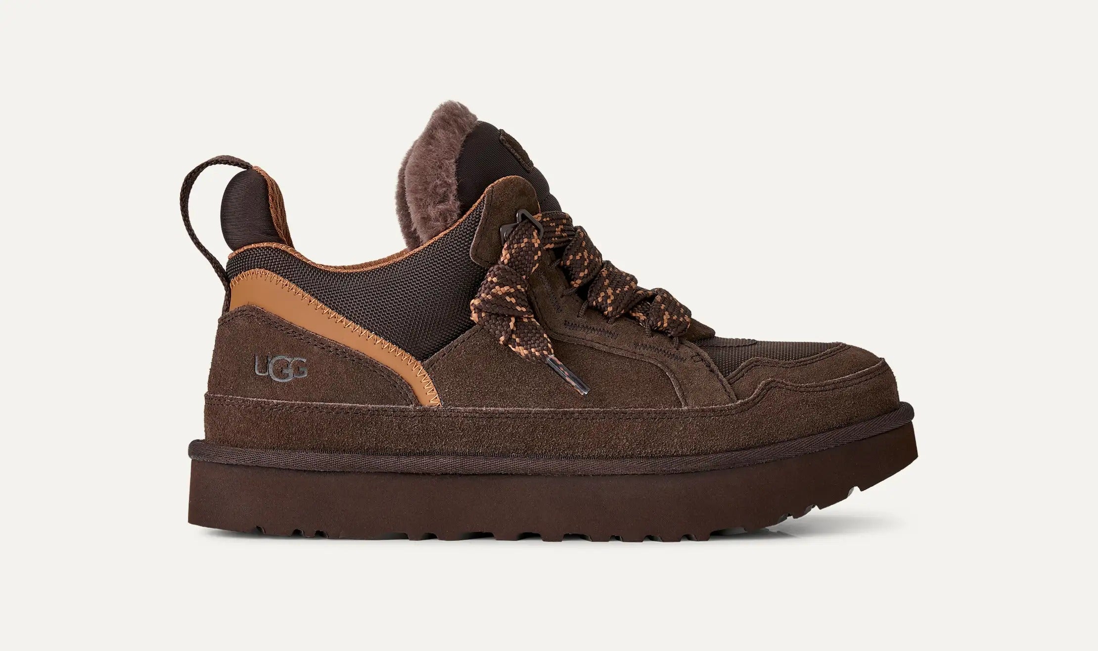 UGG Lowmel 1170750 Sneakers Cocoa Suede Nylon Uomo